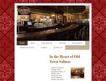 Tablet Screenshot of growerspub.com